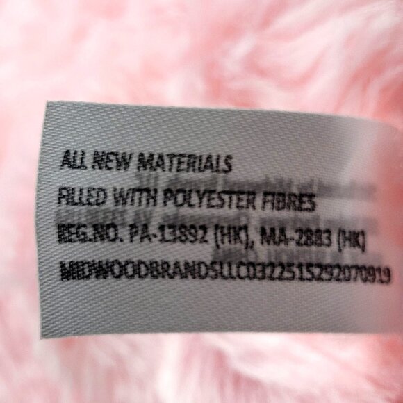 Midwood Brands Bunny Rabbit 16" Pink Stuffed Animal Long Ears Bow Easter - Picture 8 of 8